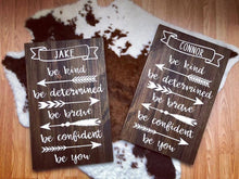 "Be Kind...Be You" Wooden Sign with Arrows - 16" x 24"