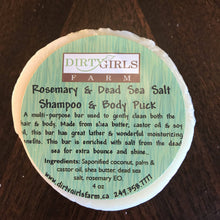All Natural / Handcrafted / Artisanal / Cold Processed Soap: SHAMPOO & BODY PUCKS (VARIOUS)