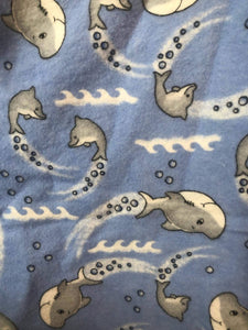 Ladies XS whale print pj pant