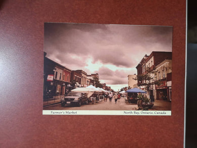 Downtown Farmer's Market Postcard (North Bay)