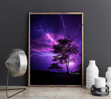 Purple Lightning