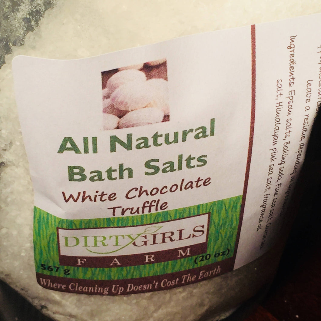 All Natural / Handcrafted /Artisanal / BATH SALTS (Various)