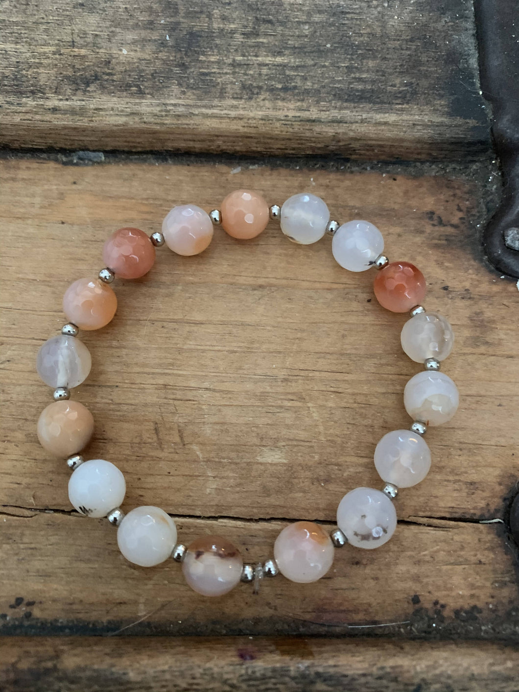 Agate Mala Bracelet