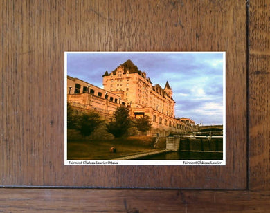 Chateau Laurier Ottawa Postcard (old style, new image)