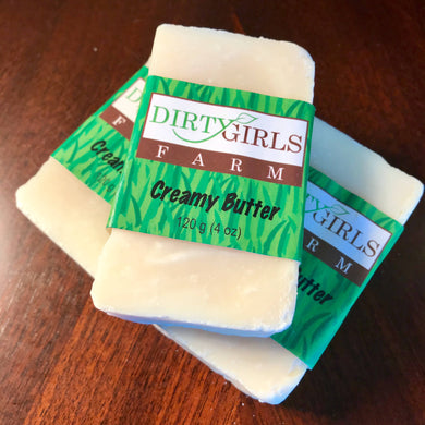 All Natural / Handcrafted / Artisanal / Cold Processed Soap: CREAMY BUTTER