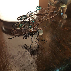 Wire Sculpture Princess Butterfly