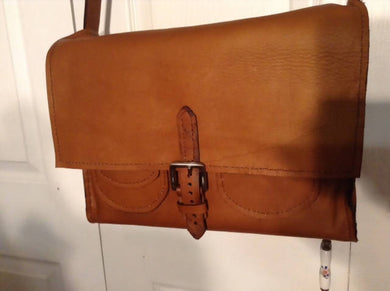 Leather Messenger Bag