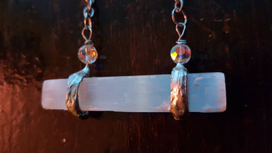 Selenite Necklace