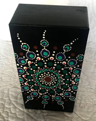 Upcycled Mandala Keepsake Box