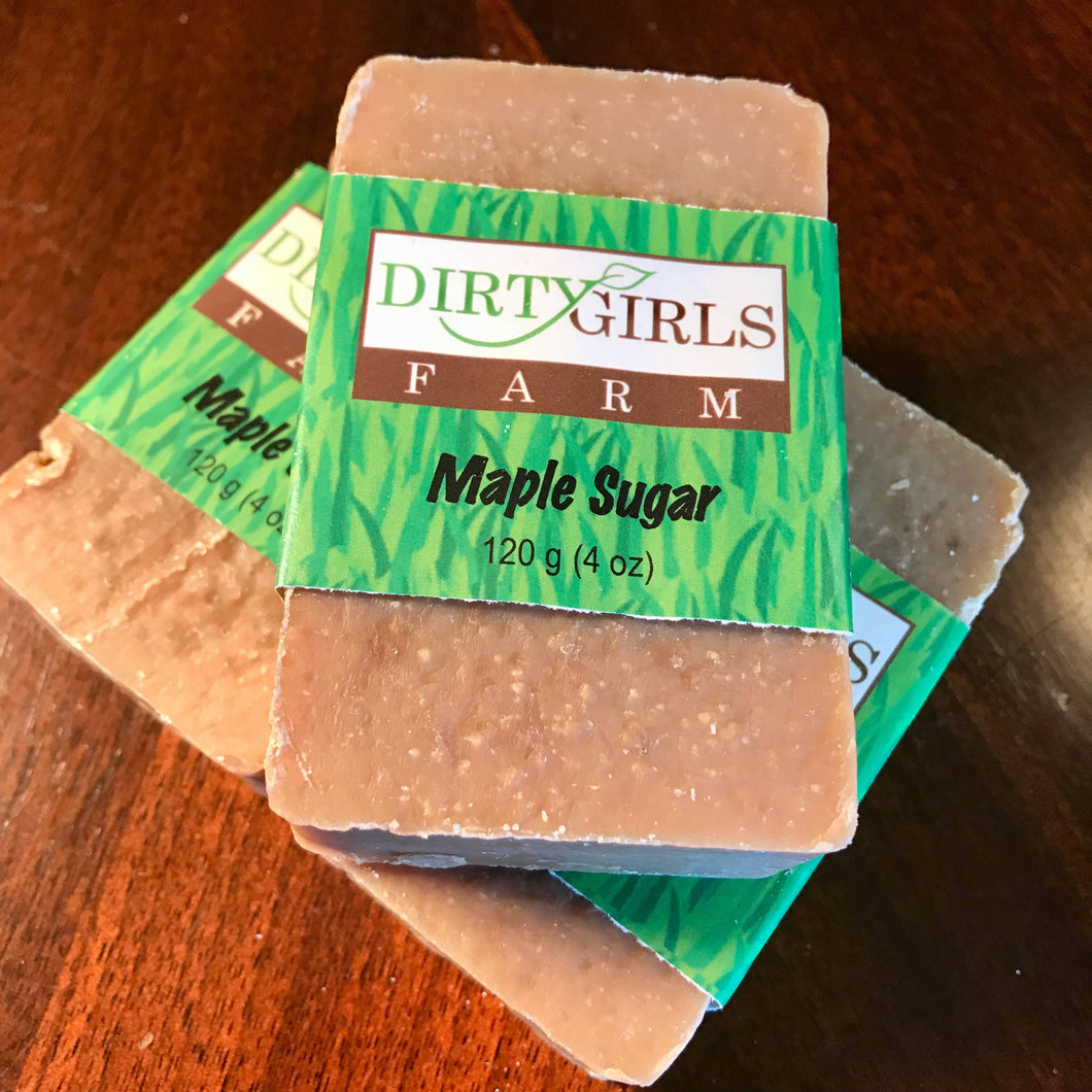 All Natural / Handcrafted /Artisanal / Cold Processed Soap: MAPLE SUGAR