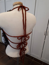 5 pce top, frill overlay, earrings anklet/wristlet,headband